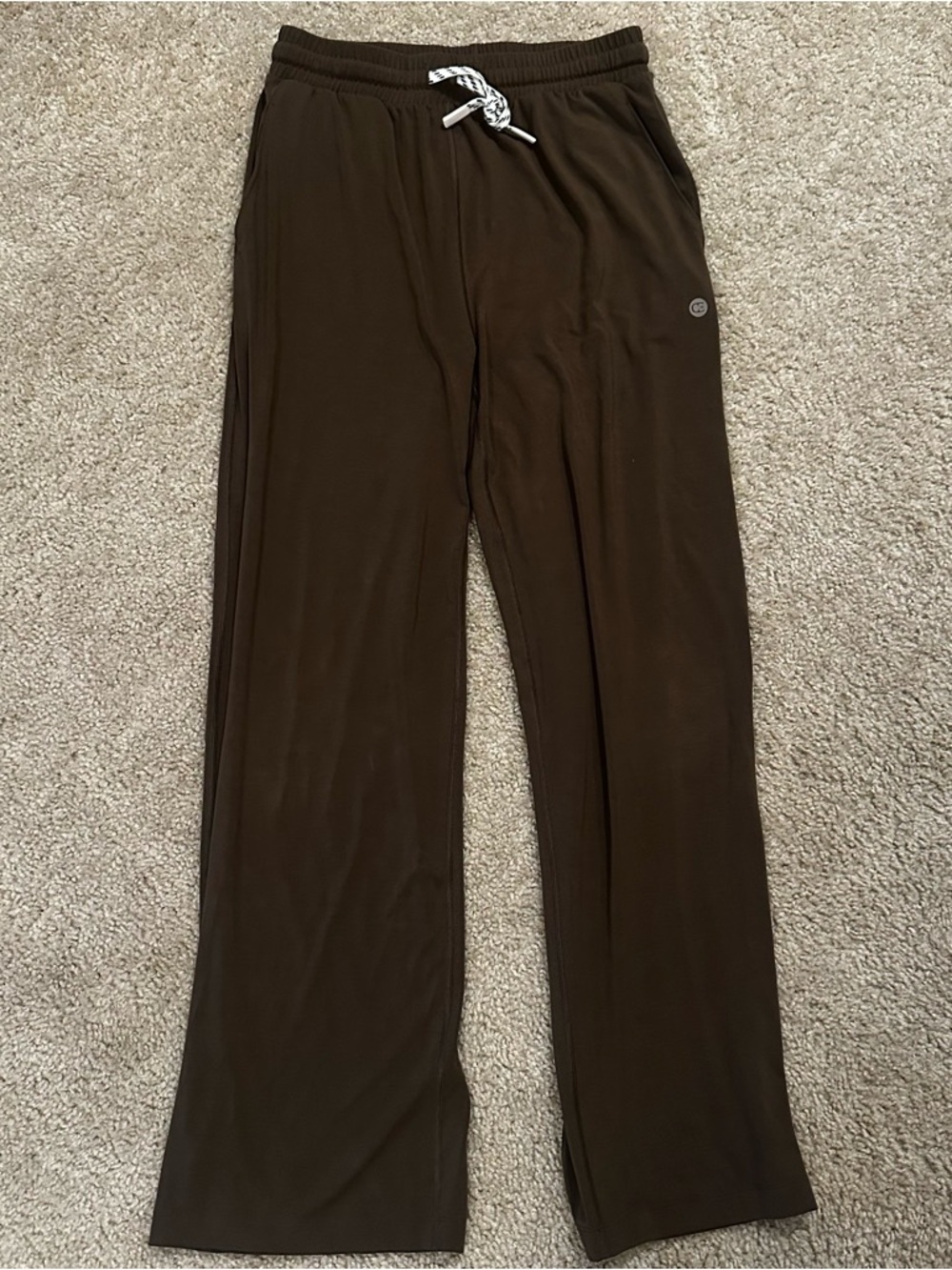 NWOT Cozy Earth Women’s Small Studio Wide Leg Pant Espresso Pants Modal Spandex - Picture 5 of 11